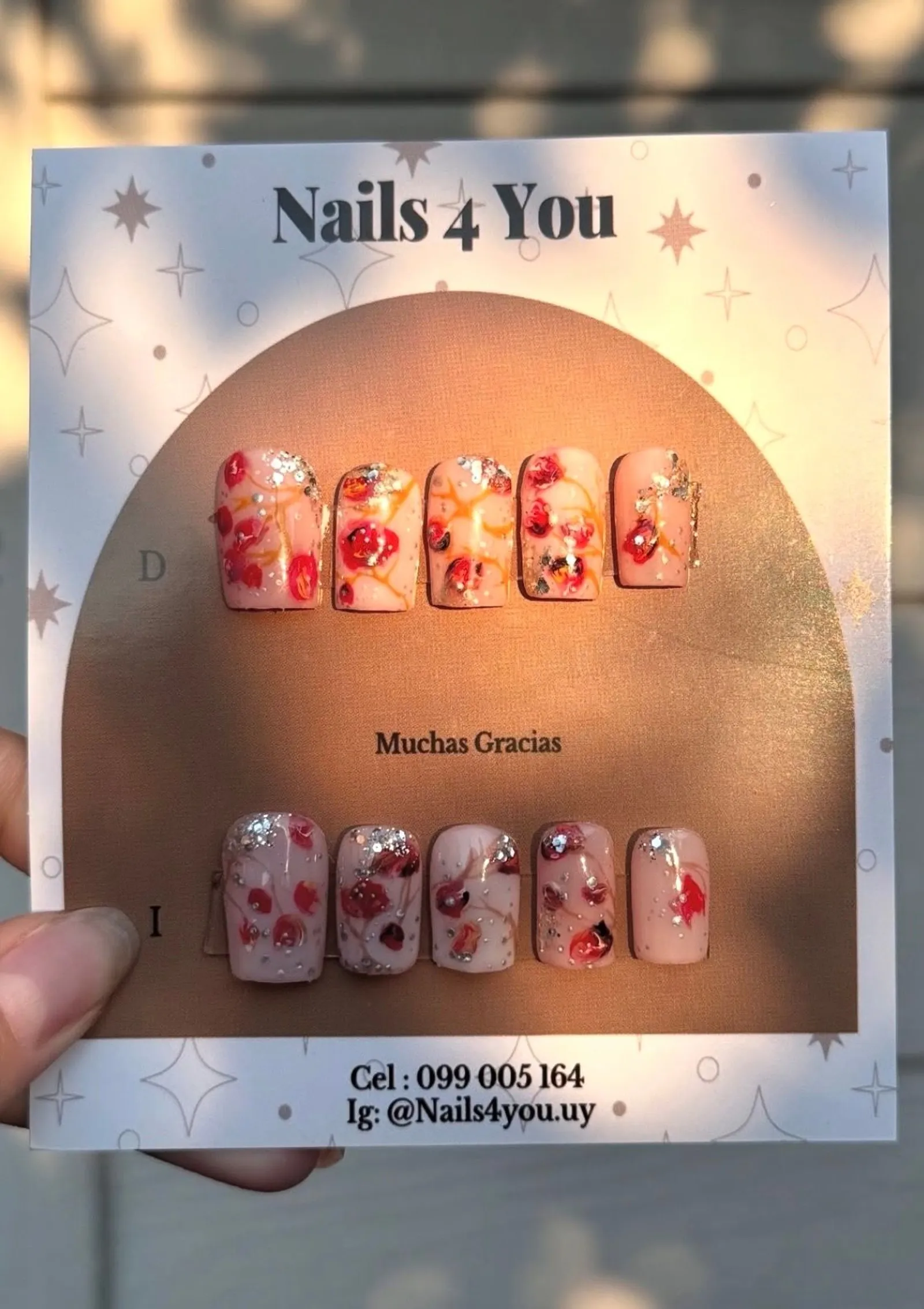 Uñas rosal