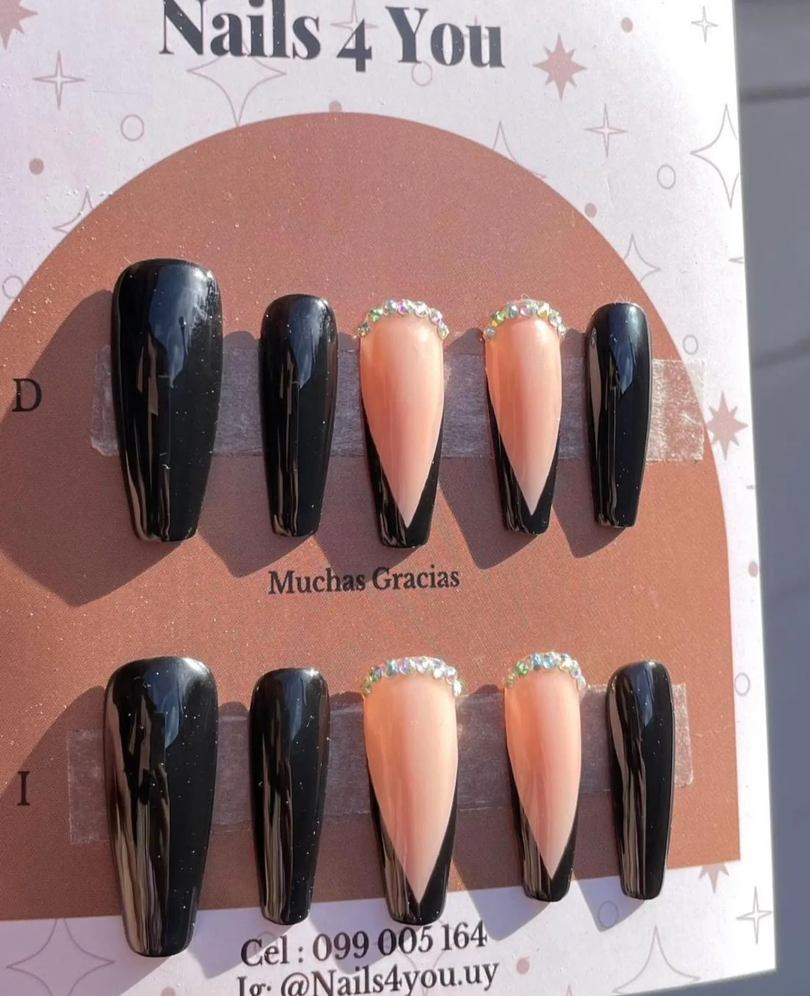 Uñas quinceañera